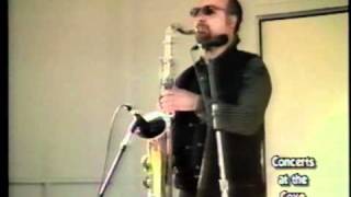 Video thumbnail of "Norbert Stachel tenor sax solo with Peter Horvath at KBLX&TCI Concerts at the Cove"