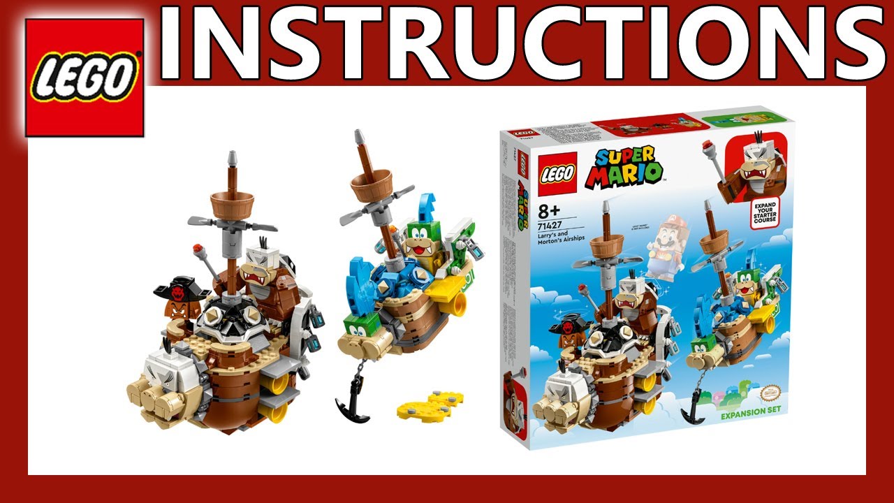 LEGO instructions | Larry's and Morton's Airships Expansion Set