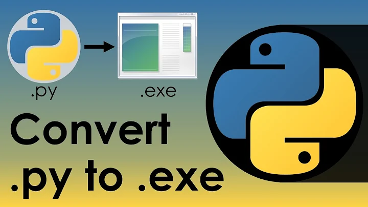 Convert PY to EXE