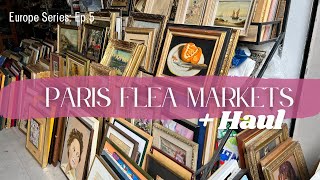 Shopping Paris Flea Markets | Amazing Haul! | Thrift with Me