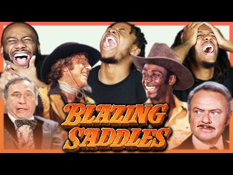 THIS MOVIE IS TOO MUCH!! | BLAZING SADDLES (1974) GROUP REACTION!!