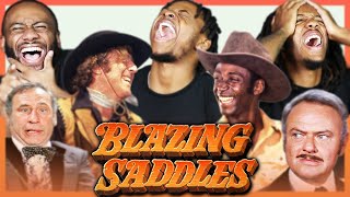 THIS MOVIE IS TOO MUCH!! | BLAZING SADDLES (1974) GROUP REACTION!!