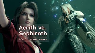 Final Fantasy VII Remake - Aerith vs Sephiroth, Solo