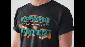 Tee Shirt Design in Inkscape ~Speed Text Design ~ Print on Demand