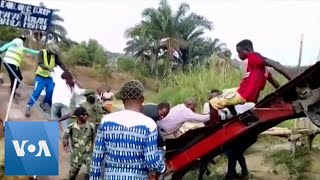 Bridge Collapses in DRC During Ribbon-Cutting Ceremony