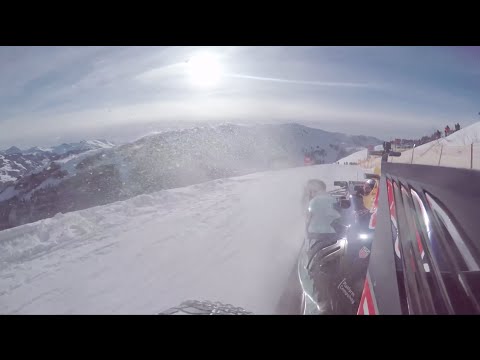 Onboard Morning Max Verstappen F1 Snow Demo Red Bull RB7 Hahnenkamm, Kitzbühel, 14/01/2016