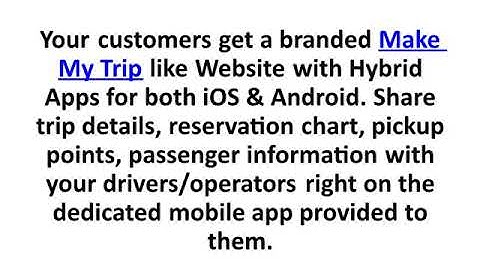 Make My Trip Clone | Make My Trip Clone Script | DOD IT Solutions