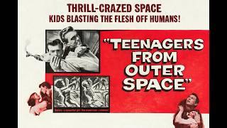 Teenagers From Outer Space (1959) Full Movie | Cult Science Fiction Movie | David Love &amp; Dawn Bender