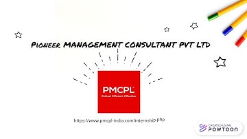 PMCPL- Business Development Internship