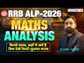 RRB ALP -2026 Maths -Analysis