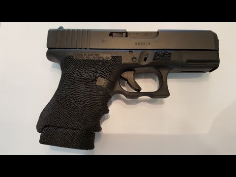 Glock 30 Sunburst Stippling And Trigger Guard Undercuts