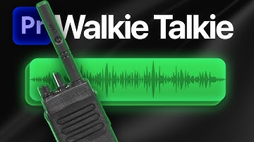 How To Make Walkie Talkie Voice Effect In Premiere Pro