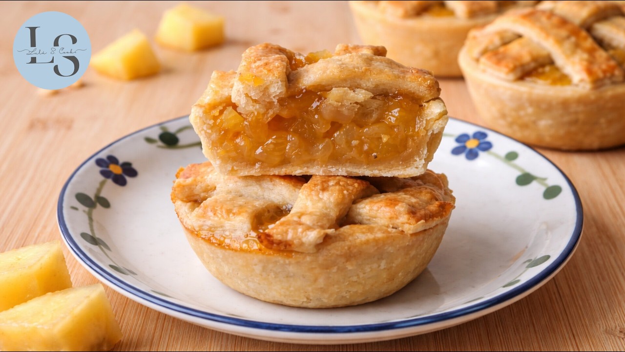 🍍 Pay de piña casero y fácil con costra de masa quebrada | Receta para iniciar negocio