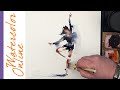 Thursday Bonus: How to Sketch Without a Pencil (Dynamic Figure Sketching with Watercolor)