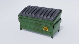 Dumpster 3D Model