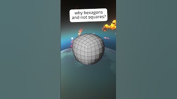 Why Hexagons? #gamingshorts #creative #hexagonsarethebestagons