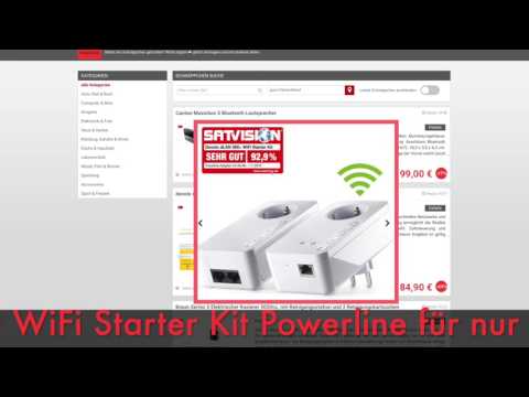 Schnäppchen/Billiger des Tages 19.07.2017 - devolo dLAN 550+ WiFi Starter Kit Powerline