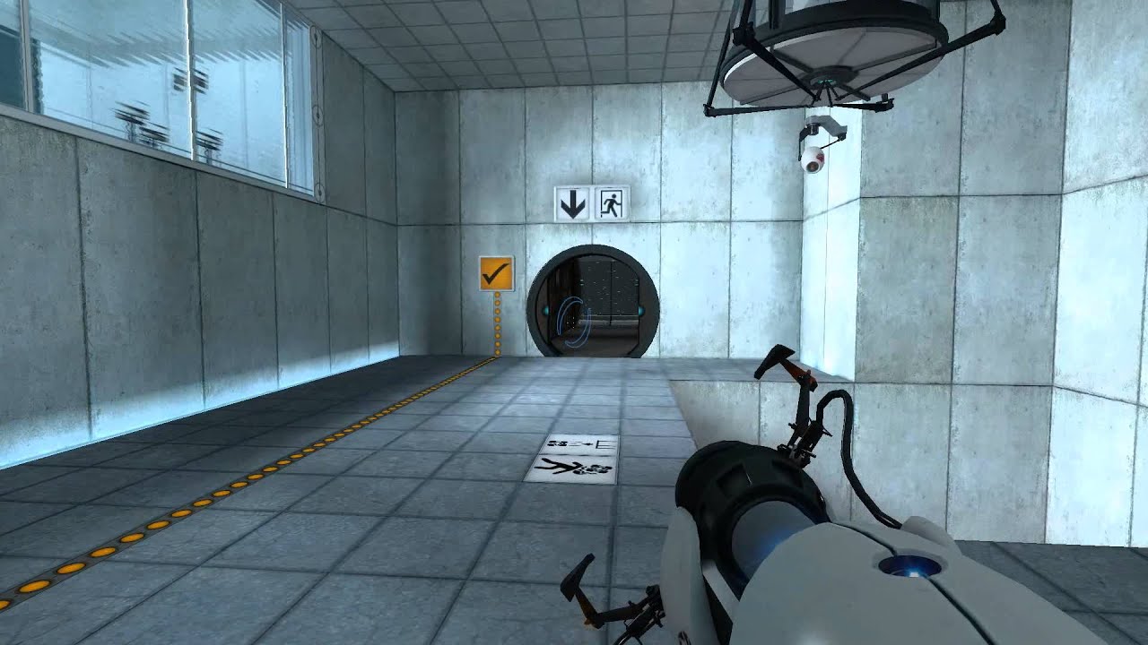 portal Test Chamber 4 walkthrough - YouTube