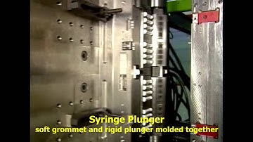 SpinStack mold developed for Syringe Plunger application