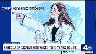 How Rebecca Grossman acted during her sentencing hearing