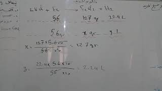 حل مسائل وحدة الأملاح - الكيمياء - الصف التاسع