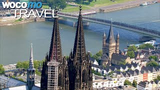 A busy river: The heart of industrial Rhine | The Rhine from above - Episode 4/5