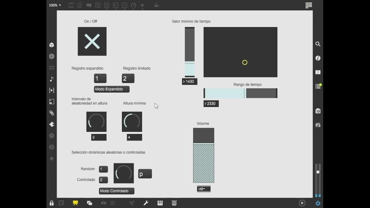 Max/Msp Dodecaphonic midi generator YouTube