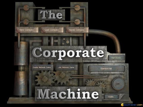 The Corporate Machine gameplay (PC Game, 2001)