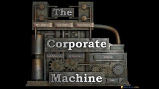 The Corporate Machine gameplay (PC Game, 2001)