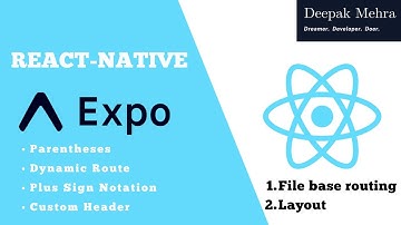 Expo Router Tutorial: File-Based Routing & Layouts in React Native Expo