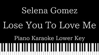 Piano karaoke instrumental】lose you to ...