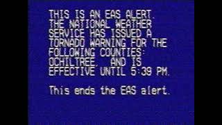 (VALID TONES) EAS Recreation Mock - Tornado Emergency for Perryton, TX (06/13/2000)