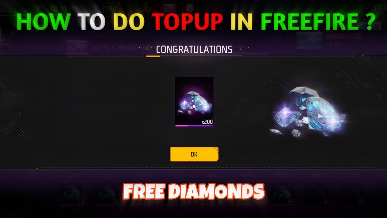 How to do topup in freefire 🤔 | Free Diamonds | 