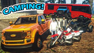 'The Boys' Go Luxury Camping In GTA 5 RP..