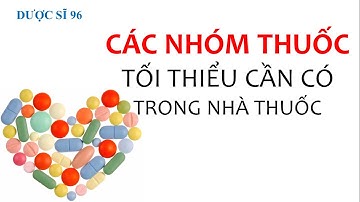 Các Nhóm Thuốc Tối Thiểu Cần Có Trong Nhà Thuốc || Dược Sĩ 96