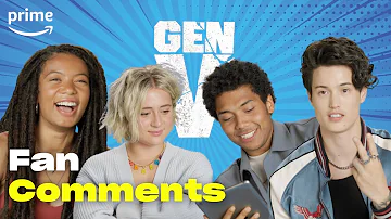 Cast of Gen V Read Fan Comments | Gen V | Prime Video