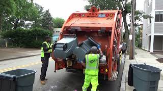 Cambridge DPW Freightliner McNeilus RL Part 2 by trashmonster26 17,632 views 1 year ago 7 minutes, 46 seconds