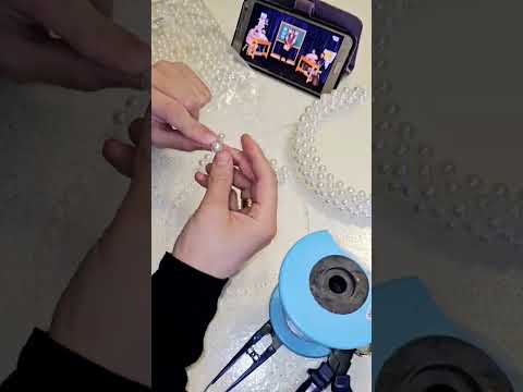 شناتي خرز اكريليك اكريلك شفاف خرز لولو يدوي اكسبلور ترند تسويق تحضير كيف طريقه صنع عمل