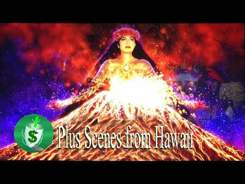 Quick Hit Volcano slot machine & Hawaii Scenes