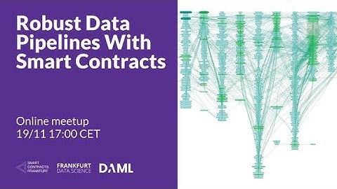 Robust data pipelines with smart contracts Webinar