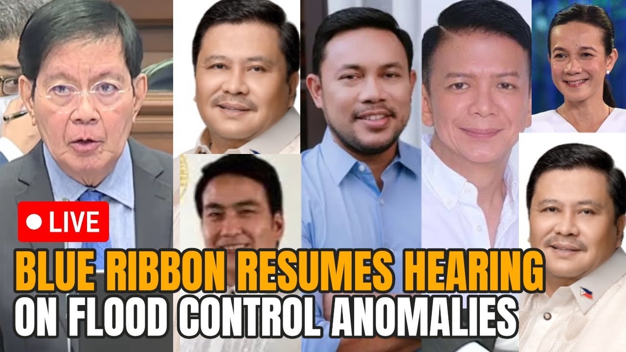 LIVE: Senate Blue Ribbon Committee Resumes Hearing on Flood Control ...