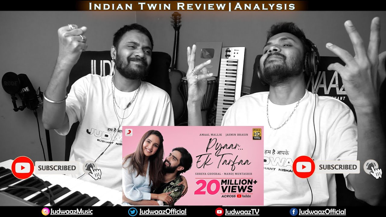 Pyaar Ek Tarfaa | Amaal Mallik | Shreya Ghoshal | Jasmin Bhasin | Manoj Muntashir | Judwaaz