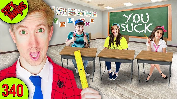 I Turned My House into a MIDDLE SCHOOL for a Day - Spy Ninjas #340