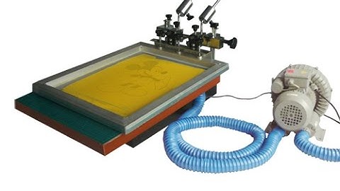 TShirt Vacuum Screen Printing Machine, DIY Bag Printing Machine T Shirt Screen Printing Equipment