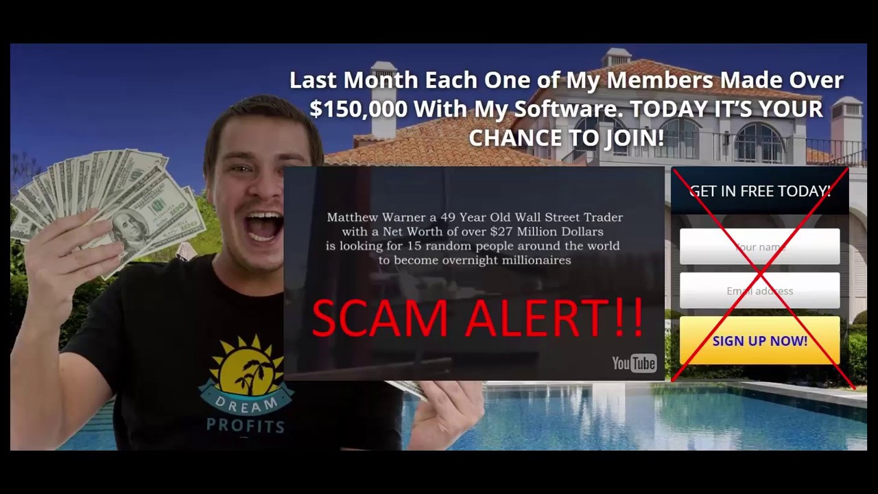 WARNING: Dream System App Linked to Other Scams!! Be Careful!!