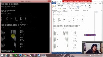 System software and compiler lab experiment 7 Part 2