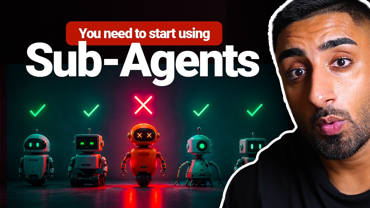 Sonny Sangha thumbnail about a missing multi-agent coding workflow