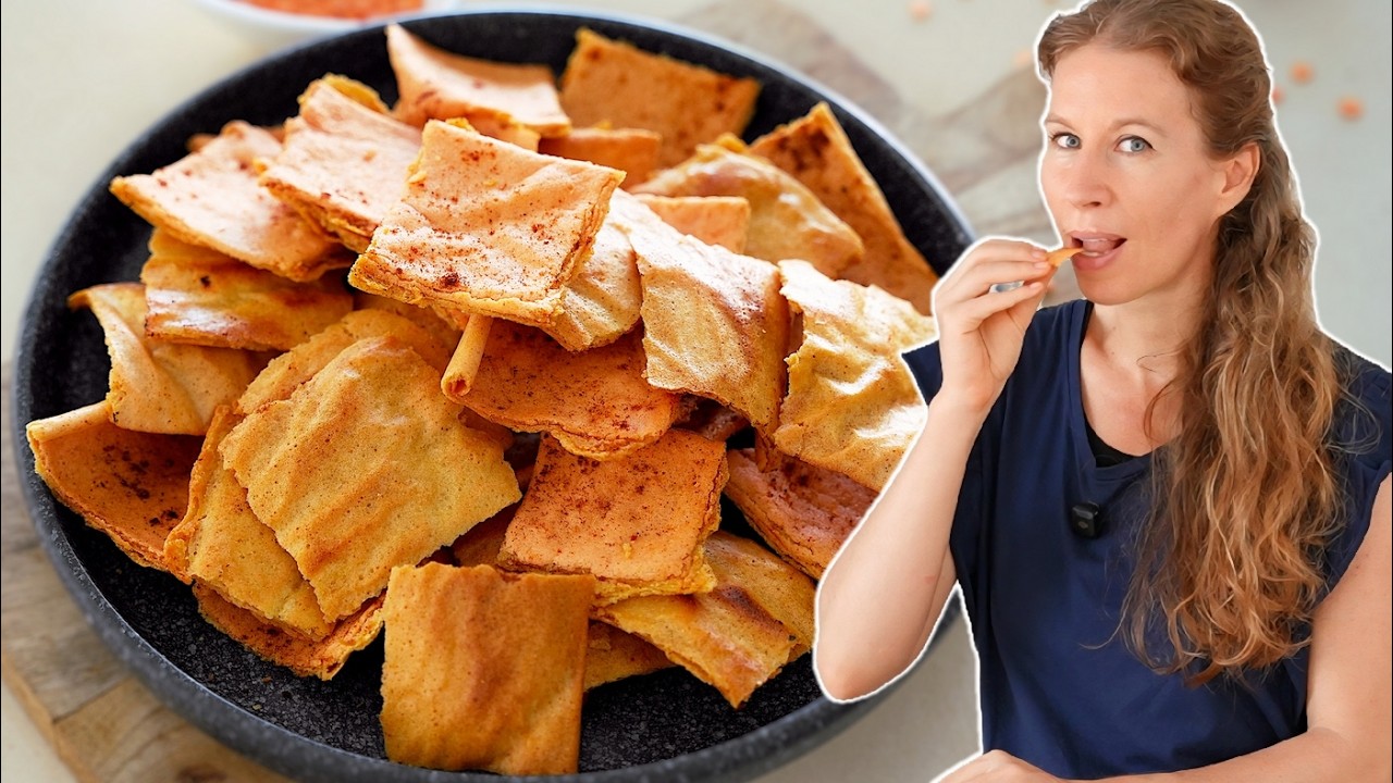 Napravite zdrave krekere od leće