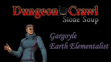 Going to try magic - Gargoyle Earth Elementalist Pt. 1 | Dungeon Crawl Stone Soup