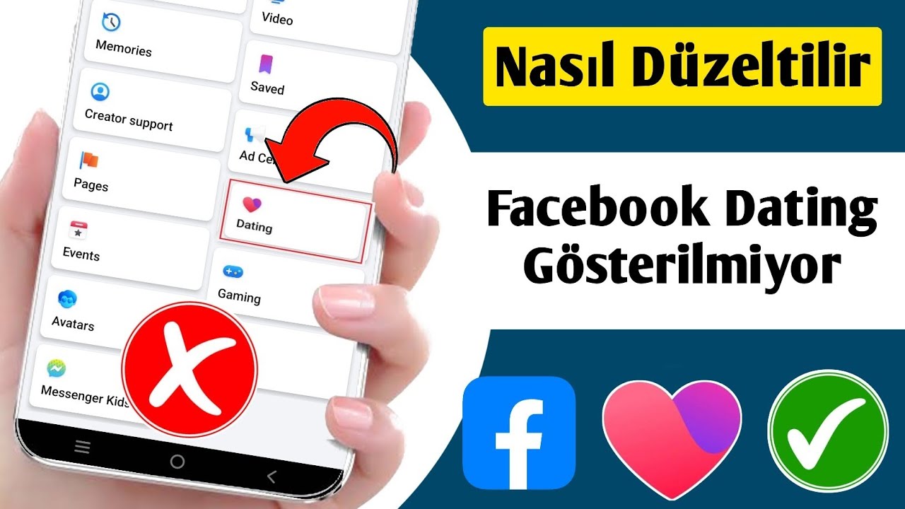 Facebook Dating'in Gösterilmemesi Nasıl Düzeltilir (2024) | Facebook Dating'in Kullanılamıyor Olması